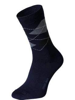 Skarpetki męskie granatowe 0552P-001 NAVY<Cross Jeans New