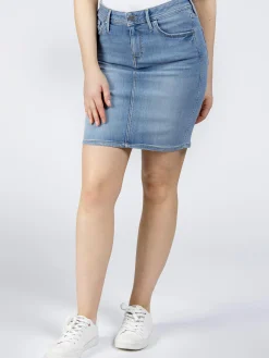Spódnica Jeansowa B 591-010<Cross Jeans Fashion