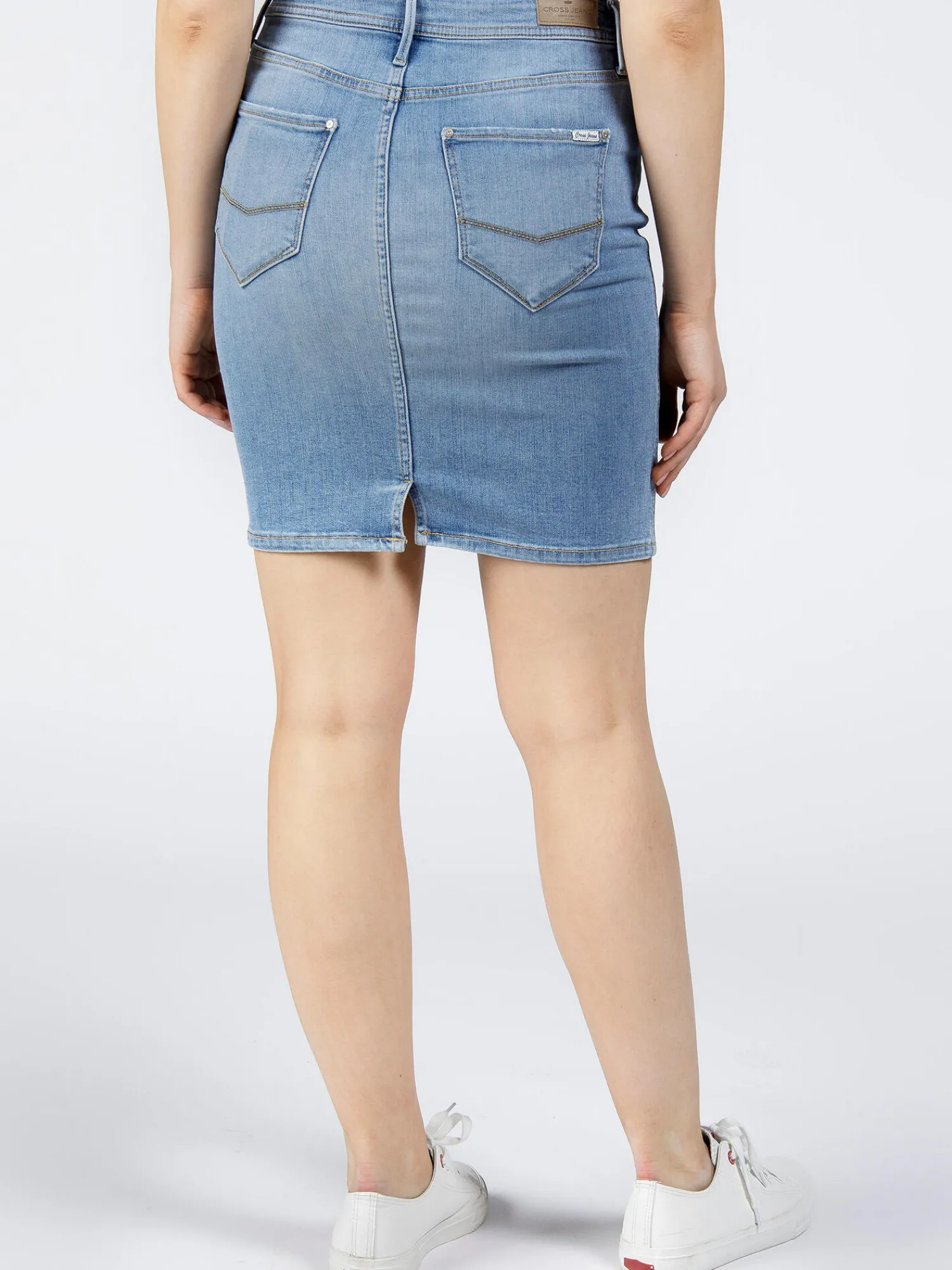 Spódnica Jeansowa B 591-010<Cross Jeans Fashion