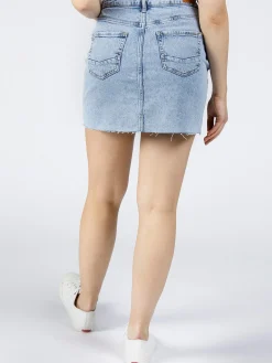Spódnica Jeansowa B 593-007<Cross Jeans Clearance