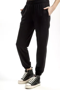 Spodnie dresowe czarne 80093-020<Cross Jeans New