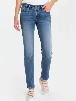 Spodnie jeansy damskie Rose N 487-061 Regular Fit<Cross Jeans Discount