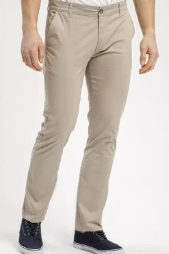 Spodnie męskie chino beżowe F 194-956<Cross Jeans Hot