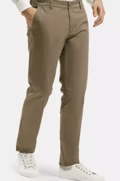 Spodnie męskie chino brązowe F 194-300<Cross Jeans Best