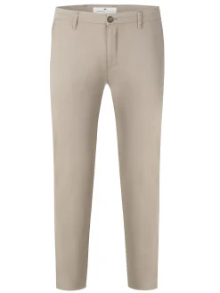 Spodnie męskie chino brązowe F 194-630<Cross Jeans Clearance
