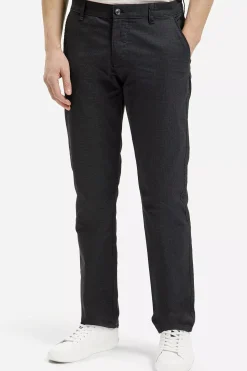 Spodnie męskie chino czarne F 194-282<Cross Jeans Best