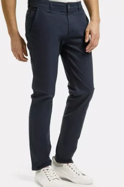 Spodnie męskie chino granatowe F 194-298<Cross Jeans Fashion