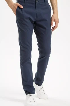 Spodnie męskie chino granatowe E 120-186<Cross Jeans Outlet