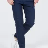 Spodnie męskie chino granatowe F 194-599<Cross Jeans Discount