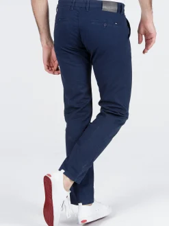 Spodnie męskie chino granatowe F 194-599<Cross Jeans Discount