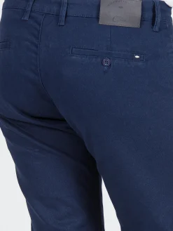 Spodnie męskie chino granatowe F 194-599<Cross Jeans Discount