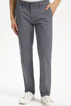 Spodnie męskie chino szare F 194-289<Cross Jeans Online