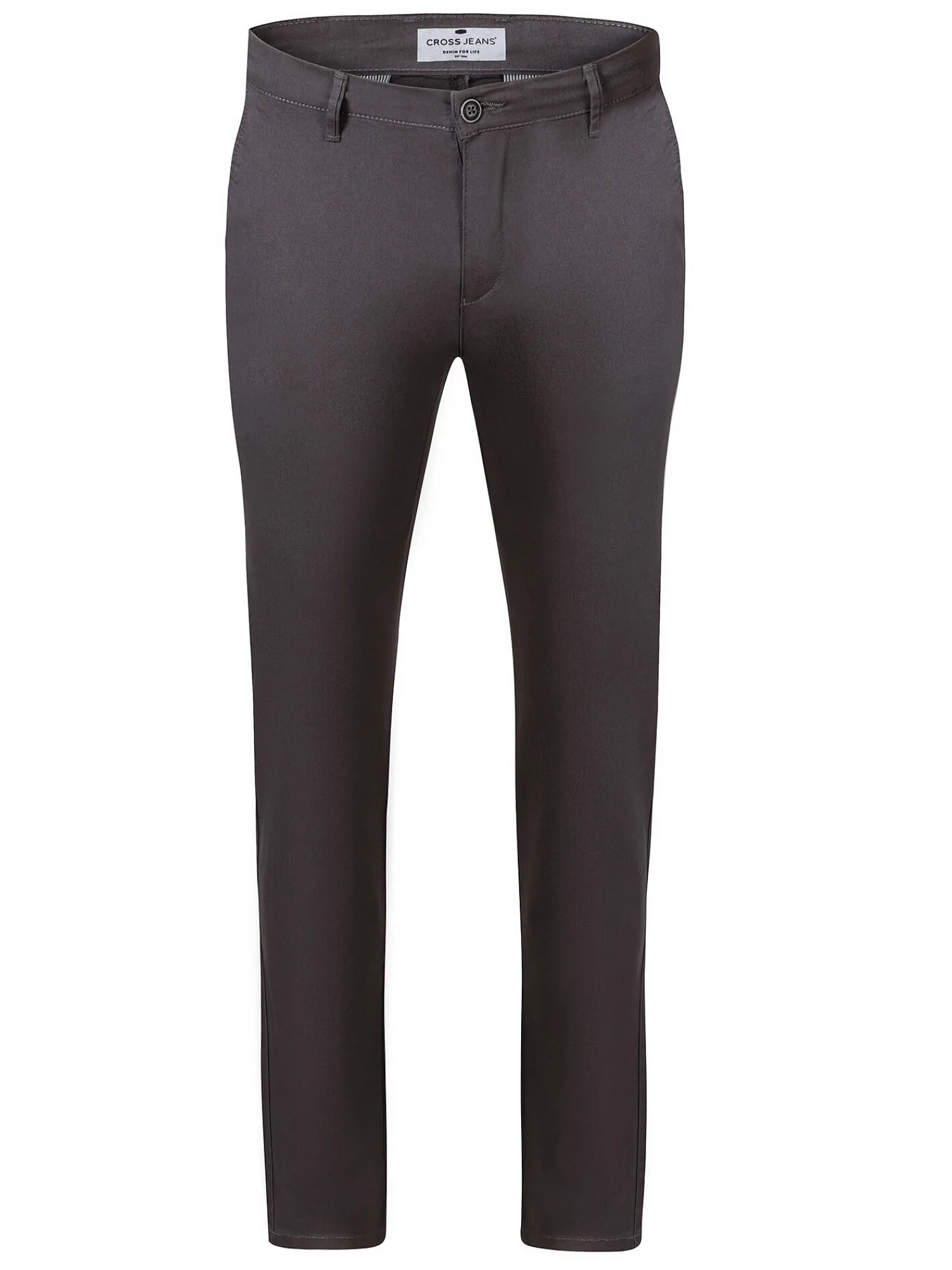 Spodnie męskie chino szare F 194-694<Cross Jeans Sale