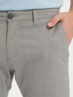 Spodnie męskie chino szare E 120-023<Cross Jeans Best
