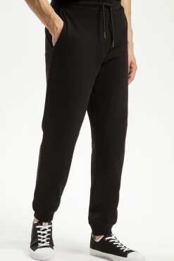 Spodnie męskie dresowe czarne 49072-020<Cross Jeans New