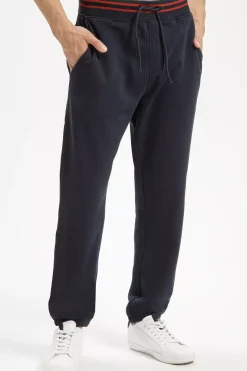 Spodnie męskie dresowe granatowe 49068-001<Cross Jeans Outlet