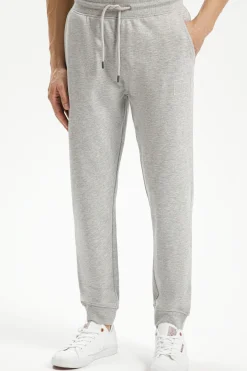 Spodnie męskie dresowe szare 49072-004 GREY MELANGE<Cross Jeans Clearance