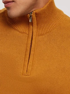 Sweter męski brązowy 34253-548<Cross Jeans Hot