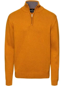Sweter męski brązowy 34253-548<Cross Jeans Hot