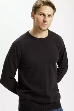 Sweter męski czarny 34228-020<Cross Jeans Sale