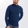 Sweter męski granatowy 34243-005<Cross Jeans Fashion
