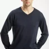 Sweter męski granatowy 34229-001<Cross Jeans Online