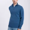 Sweter męski niebieski 34244-005<Cross Jeans Best