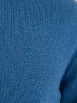 Sweter męski niebieski 34244-005<Cross Jeans Best