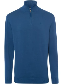 Sweter męski niebieski 34244-005<Cross Jeans Best