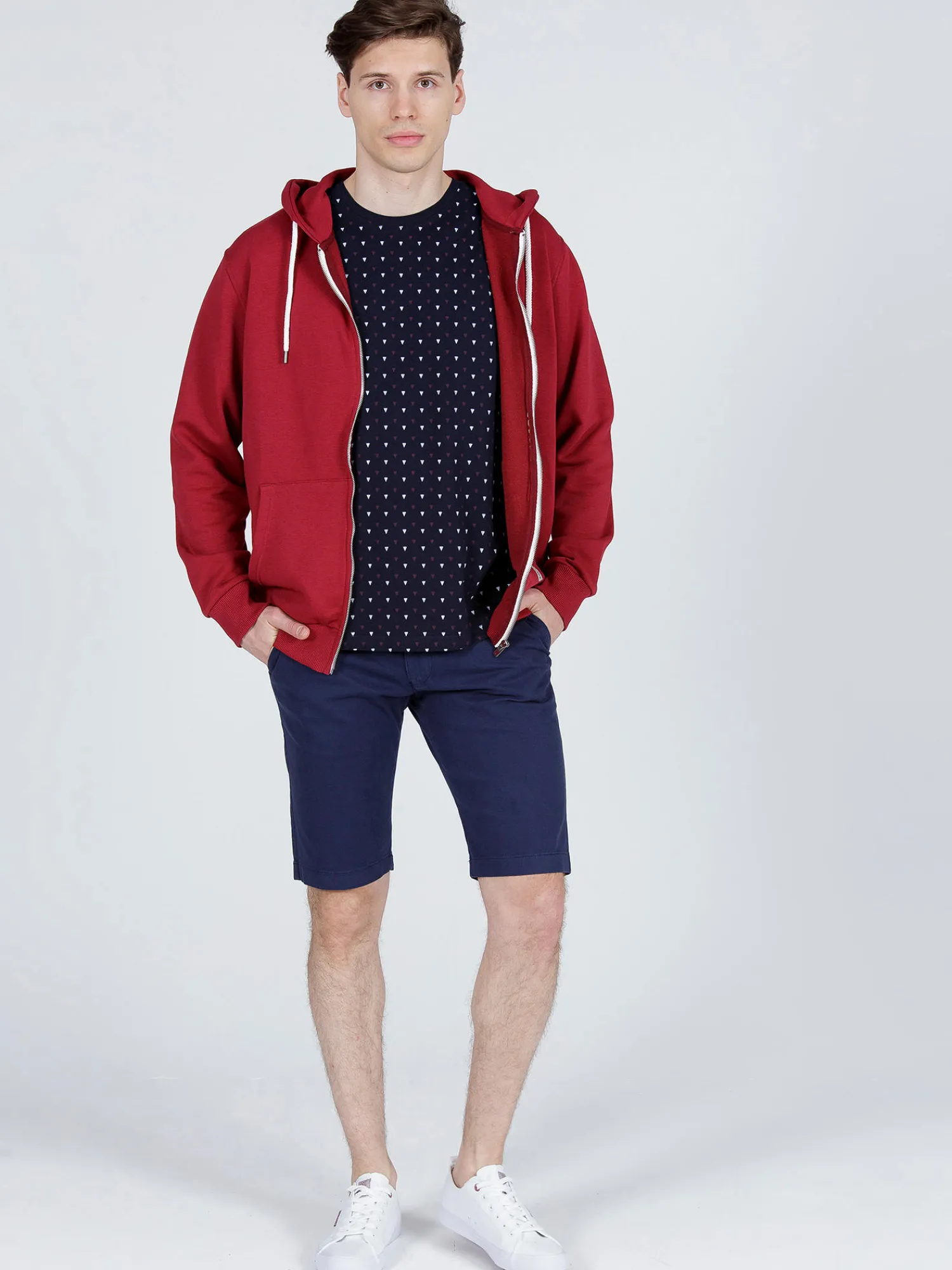 Szorty chino męskie Leom A 565-309<Cross Jeans New