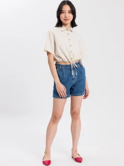 Szorty Damskie  B 596-005<Cross Jeans Discount