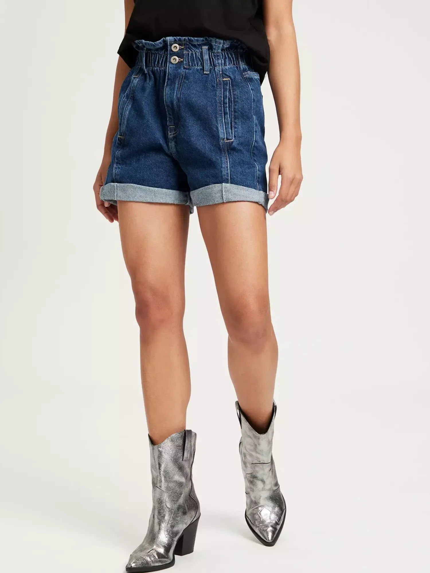 Szorty Damskie Baggy P 511-006<Cross Jeans New