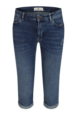 Szorty jeansowe damskie granatowe Adele P 457-032<Cross Jeans Sale