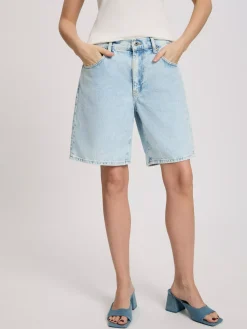 Szorty jeansowe damskie jasnoniebieskie Mila A 704-006<Cross Jeans Outlet
