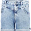Szorty jeansowe damskie jasnoniebieskie Alina F 418-007<Cross Jeans Best