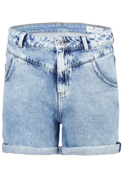 Szorty jeansowe damskie jasnoniebieskie Alina F 418-007<Cross Jeans Best