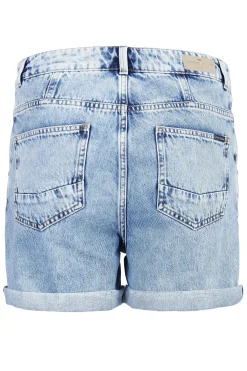 Szorty jeansowe damskie jasnoniebieskie Alina F 418-007<Cross Jeans Best