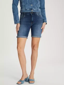 Szorty jeansowe damskie niebieskie Brooke Short A 619-010<Cross Jeans Sale