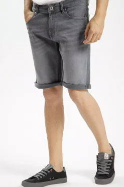 Szorty jeansowe męskie szare Leom A 565-400<Cross Jeans Best