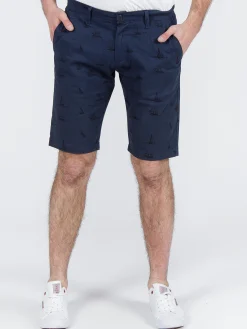 Szorty męskie chino granatowe Leom A 565-315<Cross Jeans Clearance