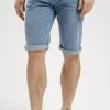 Szorty męskie jeansowe niebieskie Max A 584-019<Cross Jeans Online
