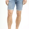 Szorty męskie jeansowe niebieskie Jim A 550-016<Cross Jeans Online