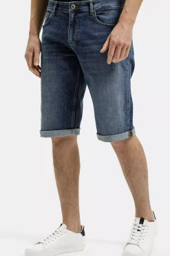 Szorty męskie jeansowe niebieskie Max A 584-026<Cross Jeans New