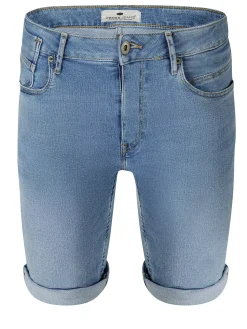Szorty męskie jeansowe niebieskie Jim A 550-016<Cross Jeans Online