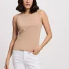Top damski beżowy 56156-383<Cross Jeans Clearance