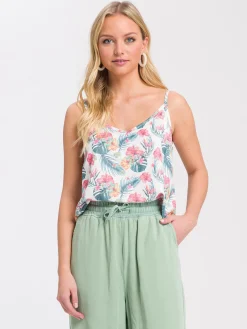 Top damski kolorowy we wzory 75403-029<Cross Jeans Hot