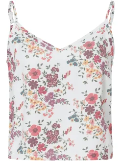 Top damski kolorowy we wzory 75404-028<Cross Jeans Online