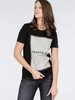 T-shirt damski 55677-020<Cross Jeans Hot