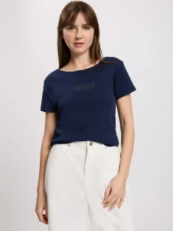T-shirt damski 55577-001<Cross Jeans Sale