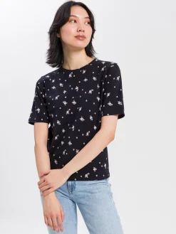 T-shirt damski 55816-020<Cross Jeans Best